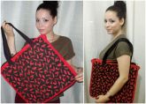 Bolsa tipo sacola Pimenta